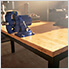 PRO Series 72" Bamboo Workbench