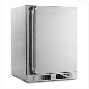 24-Inch Under-Counter Fridge with Stainless Steel Door