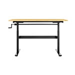 NewAge Products 56-Inch Manual Adjustable Bamboo Worktable