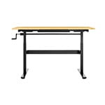 NewAge Garage Cabinets 56-Inch Manual Adjustable Bamboo Worktable with Drawer