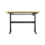 NewAge Products 56-Inch Electric Adjustable Bamboo Worktable