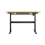 NewAge Products 56-Inch Electric Adjustable Bamboo Worktable with Drawer