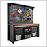 PRO Series Black 78-Inch Workstation with Bamboo Top and 30 Piece Accessory Kit