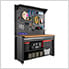 PRO Series Grey 62-Inch Workstation with Bamboo Top and 30 Piece Accessory Kit