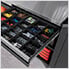 PRO Series Grey 62-Inch Workstation with Stainless Top and 30 Piece Accessory Kit