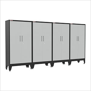 Grey Gear Locker Tall Cabinet (4-Pack)