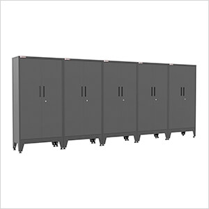 Black Gear Locker Tall Cabinet (5-Pack)
