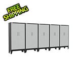 Armadillo Tough Grey Gear Locker Tall Cabinet (5-Pack)