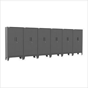 Black Gear Locker Tall Cabinet (6-Pack)