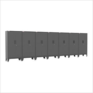 Black Gear Locker Tall Cabinet (7-Pack)