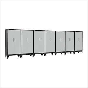 Grey Gear Locker Tall Cabinet (7-Pack)