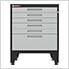 Grey 12-Piece Garage Cabinet Set with Levelers