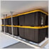 Heavy Duty 4’ x 8' Overhead Garage Storage Rack