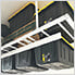 3-in-1 Heavy Duty 4’ x 8' Overhead Garage Storage System