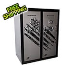 Winchester Safes Defender Double Door Gun Safe (Black and Slate)