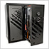 Defender Double Door Gun Safe (Black and Slate)