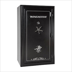 Legacy 53 Gun Safe with Electronic Lock (Black)