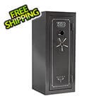 Sports Afield Haven 24-Gun Safe with Electronic Lock (Metal Grey)