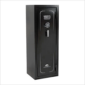 Preserve Fire Rated 18-Gun Safe with Electronic Lock (Black)