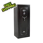 Sports Afield Preserve Fire Rated 24-Gun Safe with Electronic Lock (Black)