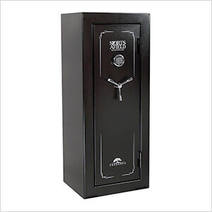 Preserve Fire Rated 24-Gun Safe with Electronic Lock (Black)
