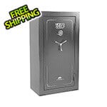 Sports Afield Preserve Fire Rated 32-Gun Safe with Electronic Lock (Gloss Silver)