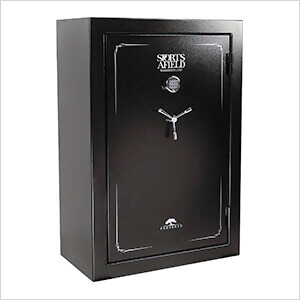 Preserve Fire Rated 40-Gun Safe with Electronic Lock (Black)