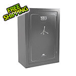 Sports Afield Preserve Fire Rated 40-Gun Safe with Electronic Lock (Gloss Silver)