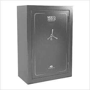 Preserve Fire Rated 40-Gun Safe with Electronic Lock (Gloss Silver)