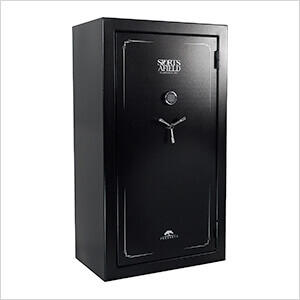 Preserve Fire Rated 60-Gun Safe with Electronic Lock (Black)