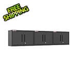 Armadillo Tough Black Wall Cabinet (3-Pack)