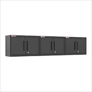 Black Wall Cabinet (3-Pack)