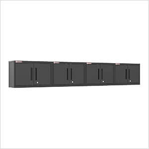 Black Wall Cabinet (4-Pack)
