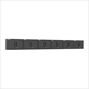 Black Wall Cabinet (6-Pack)