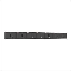 Black Wall Cabinet (7-Pack)