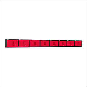 Red Wall Cabinet (8-Pack)