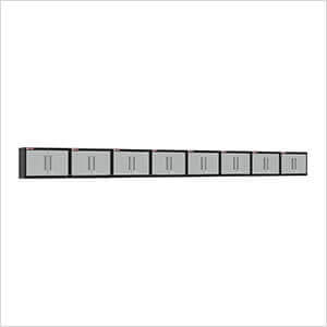 Grey Wall Cabinet (8-Pack)