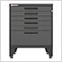 Black 5-Piece Garage Cabinet System with Levelers