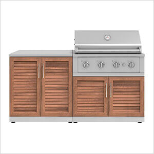 Grove 4-Piece Outdoor Kitchen Set with 36-Inch Liquid Propane Performance Grill