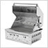 Grove 4-Piece Outdoor Kitchen Set with 33-Inch Liquid Propane Platinum Grill