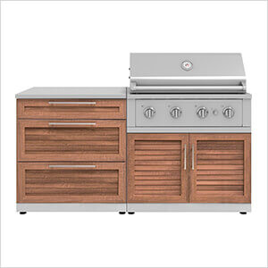 Grove 4-Piece Outdoor Kitchen Set with 36-Inch Natural Gas Performance Grill