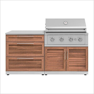 Grove 4-Piece Outdoor Kitchen Set with 36-Inch Liquid Propane Performance Grill