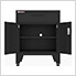 Black 7-Piece Garage Cabinet Set with Levelers