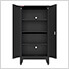 Black 7-Piece Garage Cabinet Set with Levelers