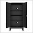 Black 7-Piece Garage Cabinet Set with Levelers
