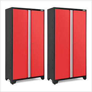 2 x BOLD Series 42-Inch Red Locker