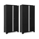 NewAge Garage Cabinets 2 x BOLD Series 42-Inch Black Locker