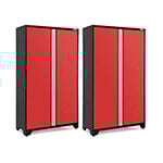 NewAge Garage Cabinets 2 x BOLD Series 48-Inch Red Locker