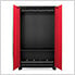 4 x BOLD Series 48-Inch Red Locker