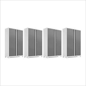 4 x BOLD Series 48-Inch Platinum Locker